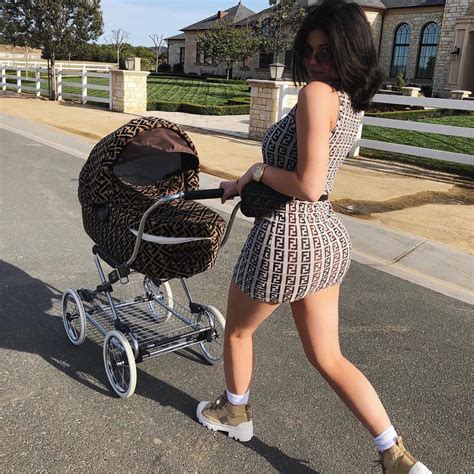 Kylie Jenner’s Fendi Baby Stroller 